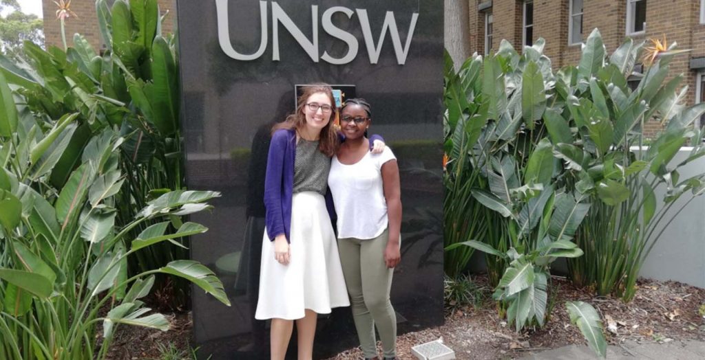 Ashinaga staff visits Ashinaga Africa Initiative Scholars currently studying in Australia