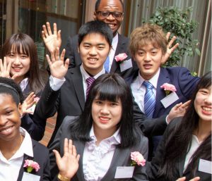 students at Kokoro-juku