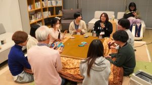 東日本大震災遺児の若者が集う「にじカフェ」