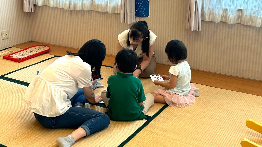 ビンゴゲームに夢中