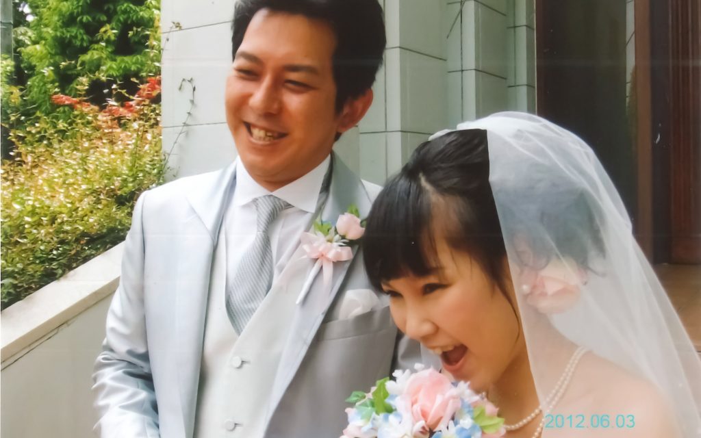 結婚式の一幕