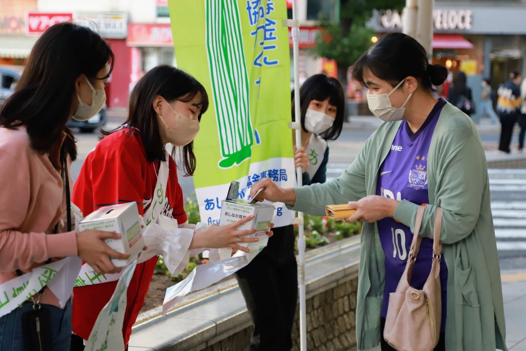 広島・大分・宮崎で街頭募金をおこないました