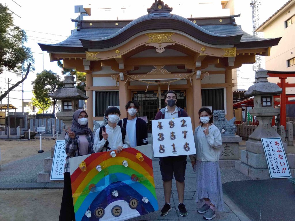 地域の交流祭で虹の心塾生が大活躍