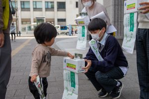 【現地レポート】愛媛で3年ぶりの街頭募金を実施しました