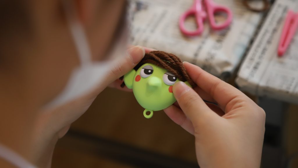 顔型マグネット