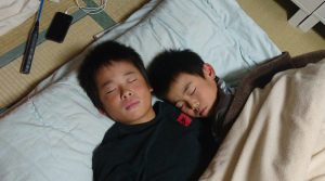 Sleeping kids