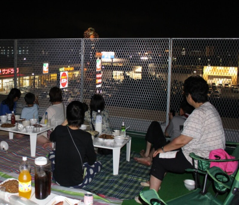 ８月「川開き祭り開館日・お泊り会」