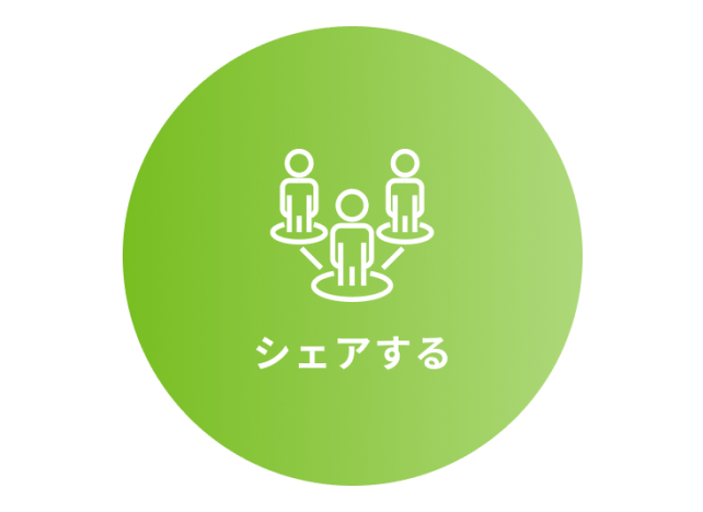シェアする