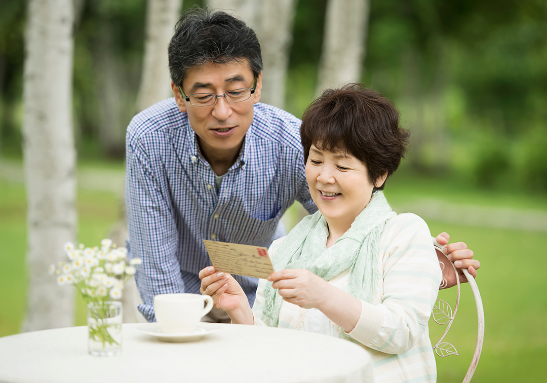 子どもたちの一生懸命な生き方に励まされています　70代·女性