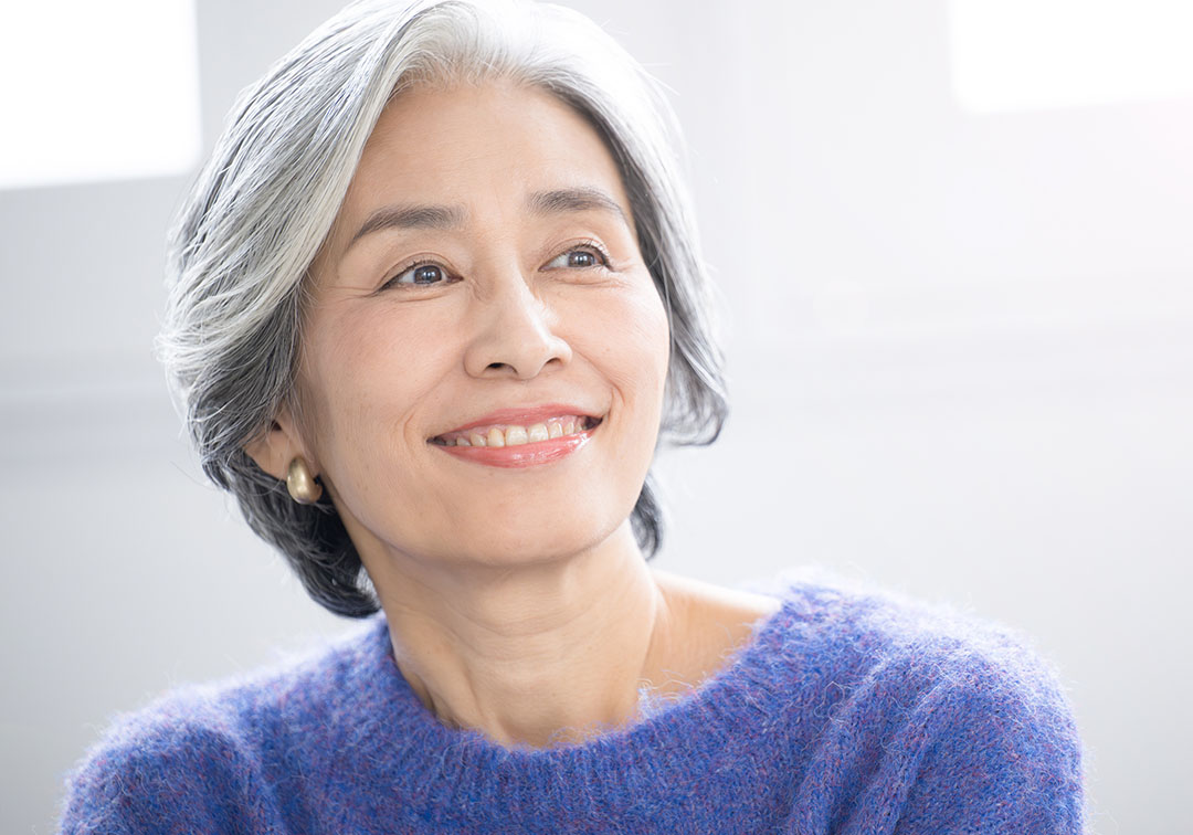 子どもたちの一生懸命な生き方に励まされています　70代·女性
